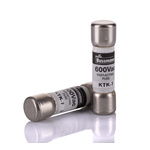 Eaton 7A F Melamine Cartridge Fuse, 10 x 38mm