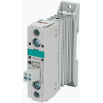 Siemens 50 A SPNO Solid State Relay, Instantaneous, DIN Rail, Thyristor, 230 V ac Maximum Load