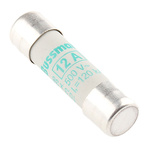 Eaton 12A Ceramic Cartridge Fuse, 10 x 38mm