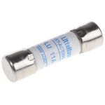 Littelfuse 11A F Ceramic Cartridge Fuse, 10 x 38mm