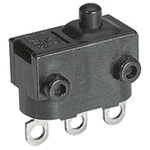 SPDT Pin Plunger Microswitch, 4 A @ 12 V dc