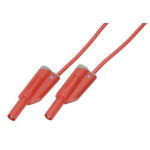 Electro PJP Test lead, 36A, 600 → 1000V, Red, 25cm Lead Length