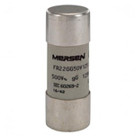 Mersen 125A Slow-Blow Ceramic Cartridge Fuse, 22.2 x 58mm
