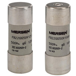 Mersen 63A Slow-Blow Ceramic Cartridge Fuse, 22.2 x 58mm