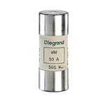 Legrand 50A M Ceramic Cartridge Fuse, 22.2 x 58mm