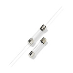 Littelfuse 62mA F Glass Cartridge Fuse, 6.3 x 32mm