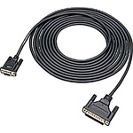 Pro-face PLC connection cable 5m For Use With HMI GP 4000 Series, PLC Mitsubishi PLC