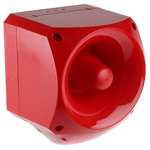 Klaxon PNC Sounder Beacon 116dB, Red LED, 10 → 60 V dc, IP66