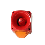 Klaxon PNC Sounder Beacon 116dB, Amber LED, 10 → 60 V dc, IP66