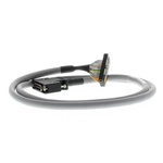 Omron PLC connection cable 1m For Use With HMI SmartStep 2, PLC SmartStep 2