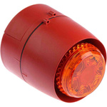 Cranford Controls Combi 32 Sounder Beacon 93dB, Amber LED, 18 → 35 V dc
