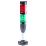 Eaton LED Beacon Tower, 2 Light Elements, Red/Green, 24 V ac/dc