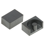 EPCOS N87 Ferrite Core, 1100nH, 11.8 x 7.85 x 10.4mm, For Use With Power Transformers