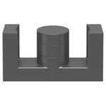 EPCOS N87 Ferrite Core, 314nH, 48.5 x 16.7 x 24.9mm, For Use With Power Transformers, SMPS Transformers