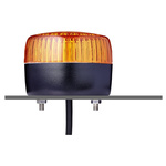 AUER Signal PCL Series Amber Multiple Effect Beacon, 24 V ac/dc, Surface Mount, LED Bulb, IP66, IP67