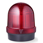 AUER Signal UDCW Series Red Multiple Effect Beacon, 24 V ac/dc, Surface Mount, LED Bulb, IP66