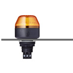 AUER Signal IBM Series Amber Multiple Effect Beacon, 24 V ac/dc, Panel Mount, LED Bulb, IP65