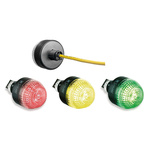 AUER Signal IML Series Clear Steady Beacon, 24 V ac/dc, Panel Mount, LED Bulb, IP65, IP67