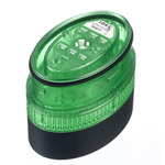 Idec LD9Z Series Green Multiple Effect Beacon, 24 V ac/dc, Wall Mount, LED Bulb, IP54, IP65