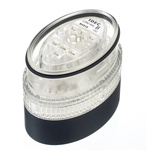 Idec LD9Z Series Green Multiple Effect Beacon, 24 V ac/dc, Wall Mount, LED Bulb, IP54, IP65