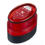 Idec LD9Z Series Red Multiple Effect Beacon, 24 V ac/dc, Wall Mount, LED Bulb, IP54, IP65
