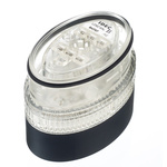 Idec LD9Z Series Yellow Multiple Effect Beacon, 24 V ac/dc, Wall Mount, LED Bulb, IP54, IP65