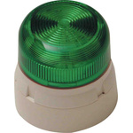 Klaxon Green Beacon, 11 → 35 V dc, Base Mount, LED Bulb, IP65