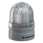 Werma EvoSIGNAL Mini Series White Multiple Effect Beacon, 24 V, Base Mount, LED Bulb, IP66