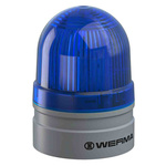 Werma EvoSIGNAL Mini Series Blue Blinking Beacon, 115 → 230 V ac, Base Mount, LED Bulb, IP66