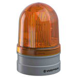 Werma EvoSIGNAL Midi Series Yellow Blinking Beacon, 115 → 230 V ac, Base Mount, LED Bulb, IP66