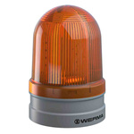 Werma EvoSIGNAL Maxi Series Yellow Beacon, 12 V, 24 V, Base Mount, LED Bulb