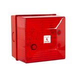 Clifford & Snell SD40IS Series Red Steady Beacon, 16.2 To 26.4 V, Surface Mount, LED Bulb, IP65