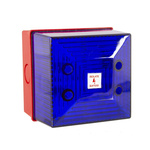 Clifford & Snell SD40IS Series Blue Steady Beacon, 16.2 To 26.4 V, Surface Mount, LED Bulb, IP65
