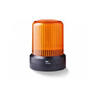 AUER Signal RDM Series Amber Dimming, Flashing, Pulsating, Rotating, Steady, Strobe Beacon, 24 V ac/dc, Base Mount, LED