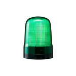 Patlite SL Series Green Flashing Beacon, 12→24 VDC, Base Mount, LED Bulb, IP66