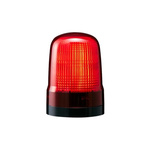 Patlite SL Series Red Flashing Beacon, 12→24 VDC, Base Mount, LED Bulb, IP66