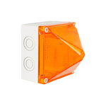 Moflash LED701 Series Amber Multiple Effect Beacon, 20 → 30 V, Surface Mount, LED Bulb
