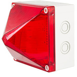 Moflash LED701 Series Red Multiple Effect Beacon, 20 → 30 V, Surface Mount, LED Bulb