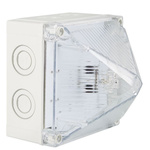 Moflash LED701 Series White Multiple Effect Beacon, 20 → 30 V, Surface Mount, LED Bulb