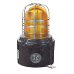 Eaton HAC LD15 Series Yellow Beacon, 12-48 V, Direct Mount with Backstrap, LED Bulb