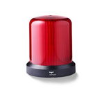AUER Signal RDMHP Series Red Multiple Effect Beacon, 24 V ac/dc, Base Mount, LED Bulb, IP66