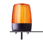 AUER Signal PCH Series Amber Multiple Effect Beacon, 24 V ac/dc, Base Mount, LED Bulb, IP67, IP69