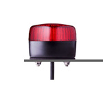 AUER Signal PFL Series Red Multi Strobe Beacon, 24 V ac/dc, Base Mount, LED Bulb, IP67, IP69