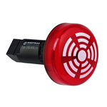 Werma 150 Series Red Continuous lighting Beacon, 115 V, Built-in Mounting, LED Bulb