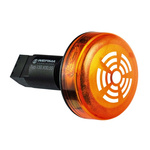 Werma 150 Series Yellow Continuous lighting Beacon, 115 V, Built-in Mounting, LED Bulb