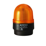 Werma 201 Series Yellow Continuous lighting Beacon, 230 V, Base Mount, LED Bulb