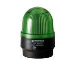 Werma 202 Series Green Flashing Beacon, 24 V, Base Mount, Xenon Bulb