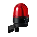 Werma 204 Series Red Continuous lighting Beacon, 230 V, Wall Mount, LED Bulb