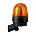 Werma 204 Series Yellow Continuous lighting Beacon, 115 V, Wall Mount, LED Bulb