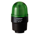 Werma 209 Series Green Continuous lighting Beacon, 230 V, Tube Mounting, LED Bulb